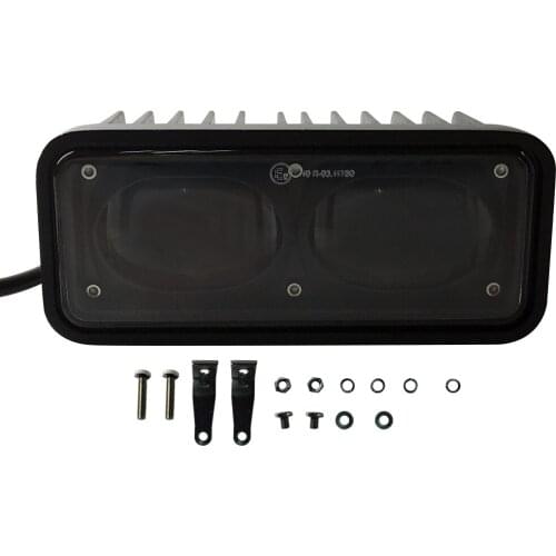 Lantsun 10W LED Work Lights for JK for wrangler A-Pillar Driving Fog Lamp Offroad car light