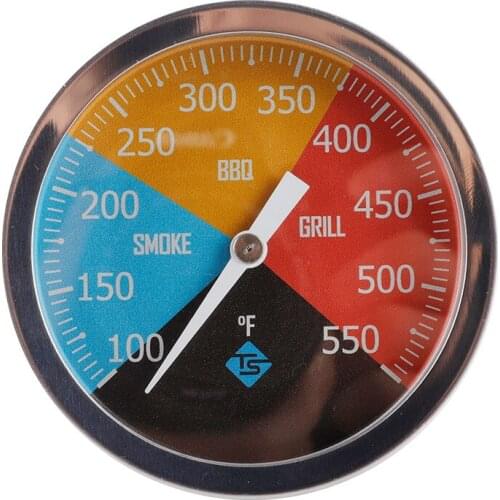 68mm 100~550℉Stainless Steel Dial Thermometer for Grill Barbecue Smoker Oven Tester Meter Measuring Tools Drop Shipping