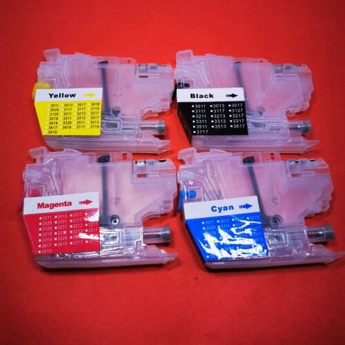 YOTAT LC3511 LC3513 Refillable ink cartridge LC3513 LC3511 for Brother MFC-J690DW MFC-J890DW
