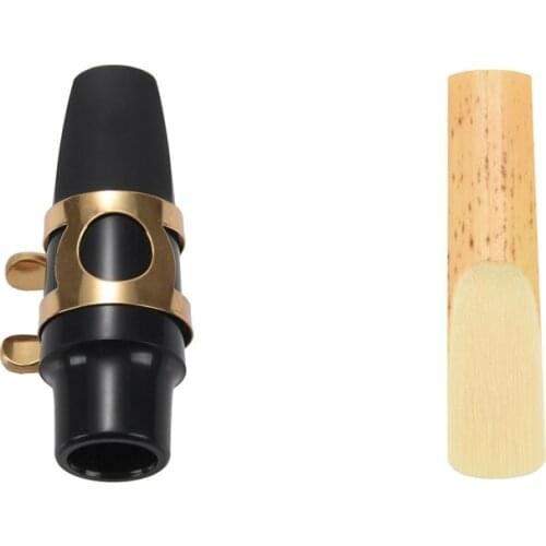 1 Pcs Classical Music Alto SAX Mouthpiece & 10 Pcs Eb Alto Saxophone Reeds Sax Reeds