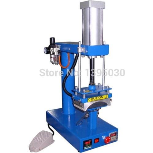 1PC Air Cap Press Machine CP815 Pneumatic Heat Press Machine 110/220V Pneumatic Korean Label Heat Press Machine
