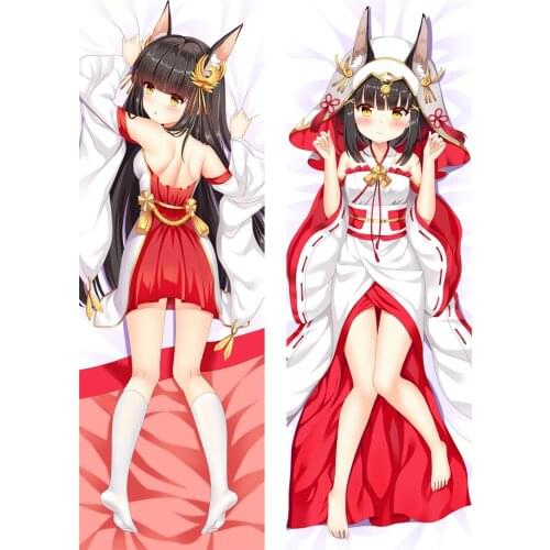 Anime Cartoon Azur Lane Sexy Body Hugging Pillows Cases Cover Pillowcase Poszewki Dakimakura Cosplay Pillow 912006