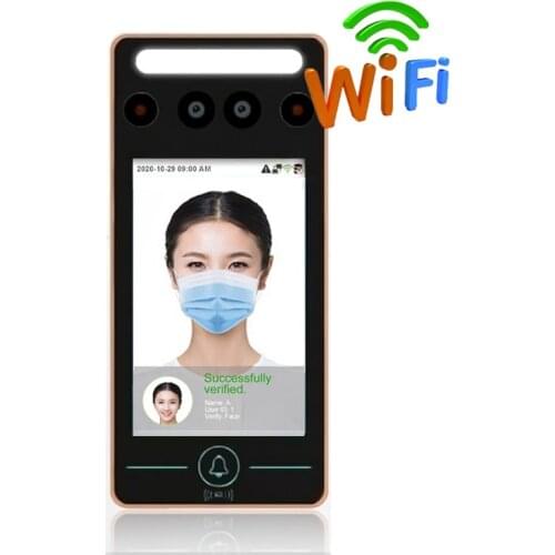 ZK WIFI TCP/IP Visible Light Biometric Palm Face Facial Recognition RFID Card Time Attendance Machine Door Access Control System