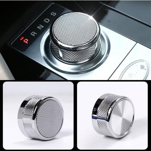 Zinc Alloy Car Gear Shift Knob Cover Decoration Trim For Land Rover Discovery 5 LR5 L462 2017 2018 2019 2020