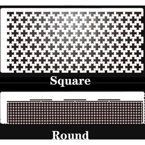 Square Painting Tool Ruler Stainless Steel DIY Drawing Ruler Blank Grids For Full Partial Drill 5D Diamond Painting Accessories