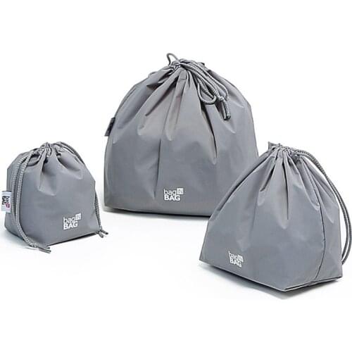 Nylon Waterproof Drawstring Storage Bag Roll Organizer Set Travel Makeup Bag Drawstring Ofertas Calientes Con Envio Gratis 60A22