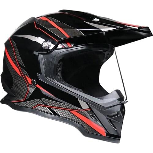 New off road helmet electric motorcycle helmet mens and womens pull helmet full cover off road helmet