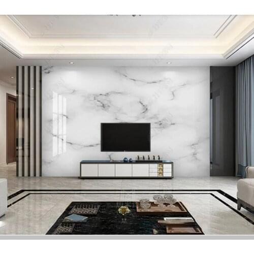 Papel de parede Stone pattern ink white marble pattern modern 3d wallpaper mural,living room tv wall bedroom bathroom home decor
