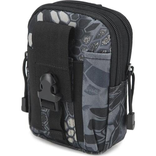 Outdoor Sports Tactical Waist Bag for Men Riding Running Climbing Belt Pack Molle Camouflage Fanny Bags 5 Inch Phone Pocket Man