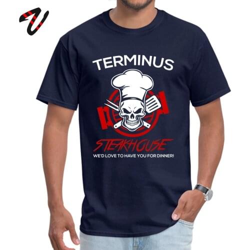Halloween Chef Tops T Shirt for Men TShirt Coupons Love The Walking Dead Normal Short Tokyo Ghoul T-Shirts Summer Crew Neck