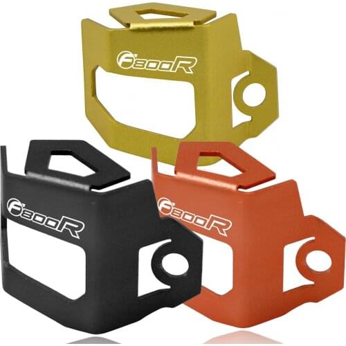 For BMW F800R F800 R F 800R 2008-2018 2009 2010 2011 2012 2013 2014 Motorcycle Rear Brake Fluid Reservoir Guard Cover Protect