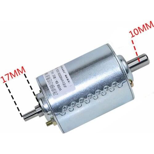 12-24V DC 8000RPM Motor Zinc Paiting DIY Accessories For Mini Lathe Table Saw Electric Saw Bench Cutting Machine Woodworking