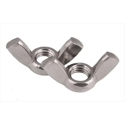 201/304/316 stainless steel butterfly nut\butterfly claw nut ingot screw cap M3 M4 M5 M6 M8 M10 M12 nut