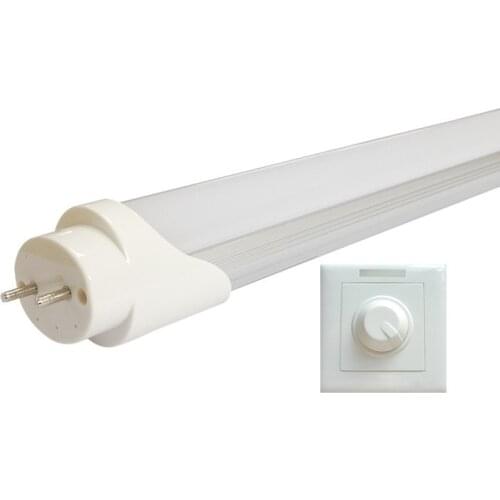 25pcs/lot 600mm 9w Dimmable T8 Led Tubes 2FT 9w Led Tube 0.6m SMD2835 AC85-265V Energy Saving For Fluorescent Fixture