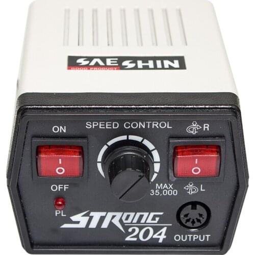 65W Electric Nail Drill Machine 35000RPM Manicure Gel Polish, Carving, sanding, engraving manicurist Cutter Strong 204 102L-2.35