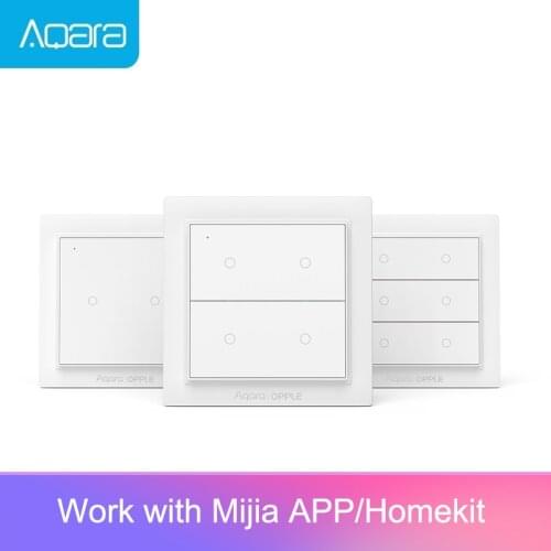 Aqara Opple Zigbee Smart Switch Light Switch Smart App Control Wireless Wall Switch work with Mijia App Apple Homekit