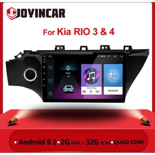 2 Din Android 9.1 Car Radio GPS Multimedia Player for Kia RIO 3 4 Rio 2010 2011 2012 2013 2014 2015 2016 2017 Wifi Autoradio BT