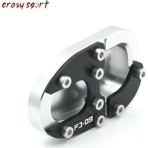 Side Kickstand Stand Extension Support Plate For YAMAHA FJ09 FJ-09 FJ 09 2015 2017 2016 Motorocyle Accessories