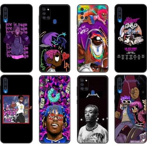 Black tpu Case For Samsung Galaxy A50 50S A30S A10 A11 A21S A31 A41 A51 A71 M21 M30S S10 LITE Lil Uzi Vert Eternal Atake Rapper
