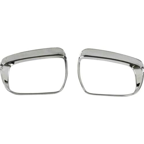 For Nissan Navara NP300 2016-2021 Car Side Door Rearview Mirror Cover Trim Rain Guard Shield Rain Eyebrows Accessories