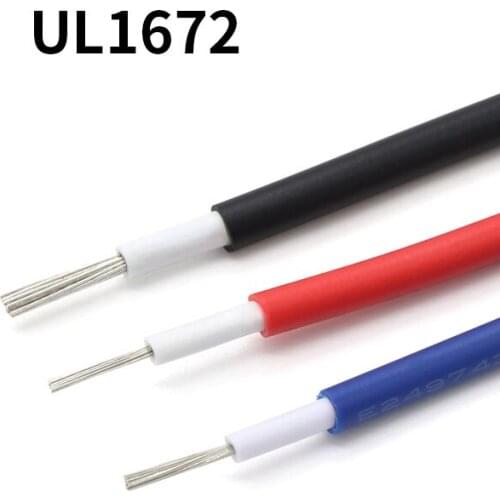 UL1672 PVC Electronic Wire 18 20 22 24 26AWG Dual Insulated Electrical Equipment Cable 1Meter