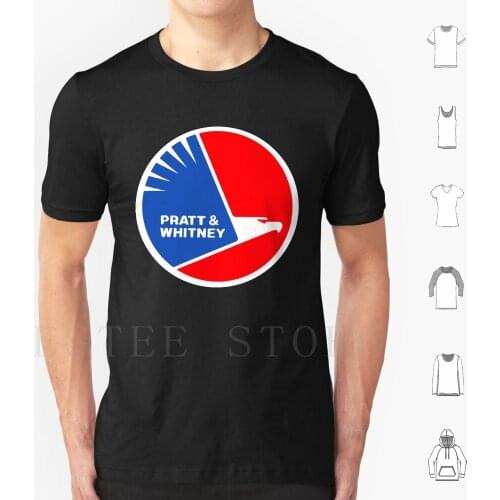 Pratt And Whitney T Shirt Cotton Men Diy Print Pratt And Whitney Eagle Boeing Pilot Jet Engines Fathers Day Birthday Christmas