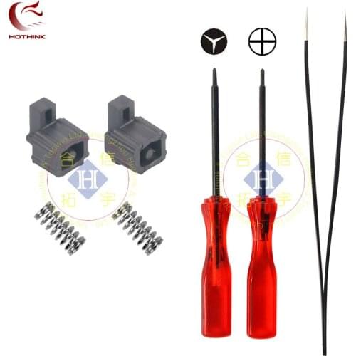 HOTHINK 7pcs/set Spring and lock buckle with opening tools For Nintendo Switch Joy con NS Nintend Switch joy-con