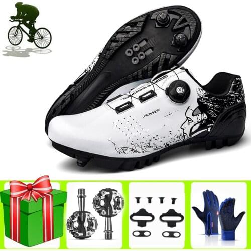 New MTB Cycling Shoes Men Professional Self-locking Ultralight Bicycle Sneakers Women Outdoor Mountain Bike Bicicleta Carretera