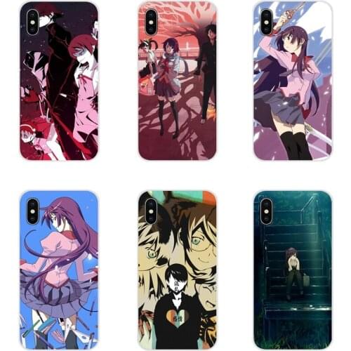 Monogatari Anime For Apple iPhone X XR XS 11 12Pro MAX 4S 5S 5C SE 2020 6S 7 8 Plus ipod 5 6 Accessories Phone Cases Covers
