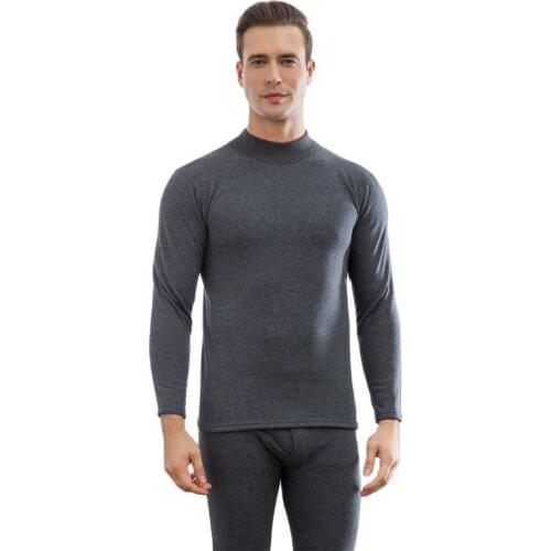 New Winter Long Johns Men Thermal Underwear Sets for Men Underwear Thick Keep Warm Male Long Johns Winter Sleepwear Men Gift