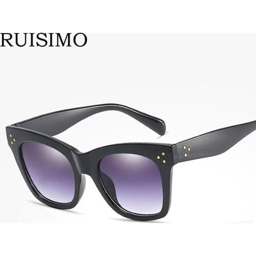 RUISIMO Women's Sunglasses Transparent Glasses