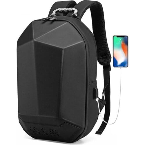POOLOOS Waterproof Laptop Backpack Men 14 inch Multifunction Anti theft Bagpack USB Charging Male Travel School Bags Back Packs