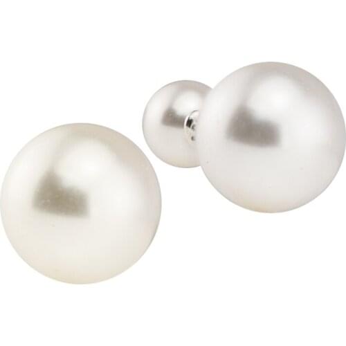 Luminous Drops Earrings White Crystal Pearl Elegant Jewelry Making 925 Original Silver Fashion Earring