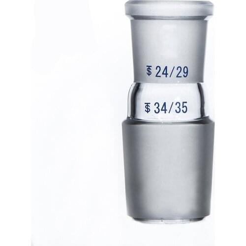 Glass Enlarging Adapter From 24/29 to 34/35,Lab Chemistry Glassware