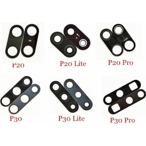 50x Rear Back Camera Glass Lens with Stickers For Huawei P20 Lite Pro P30 Lite Pro