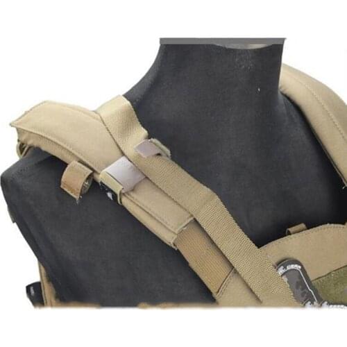 TB-FMA Shoulder Mount Sling Fixed Anchor Hook Clip Molle Chest Rig black & Desert TB1011 with Free shipping