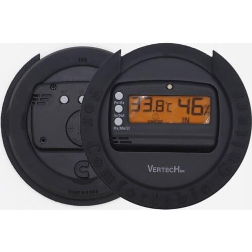 VERTECH nk SKY-100 Guitar Sound Hole Dry Humidifier Dehumidification with Temperature Digital Hygrometer Silicon Cover