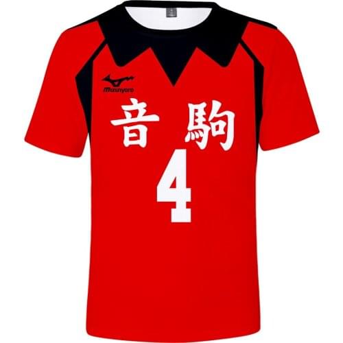 Japan Anime Haikyuu 3D T Shirt Men/women Streetwear Funny T-shirt Graphic Tees Kozume Kenma Cosplay Costume Kpoposhort Sleeve