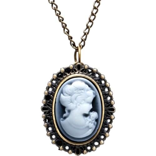 Vintage 3D Women Pocket Watch With Sweater Necklace Chain Clock Drop Shipping Gift To Ladies