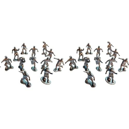 24X Mini Plastic Football Socceer Figure 12 Styles Boy Kids Gift Novelty Prize Pinata Bag Filler Loot Gag Birthday Party Favours