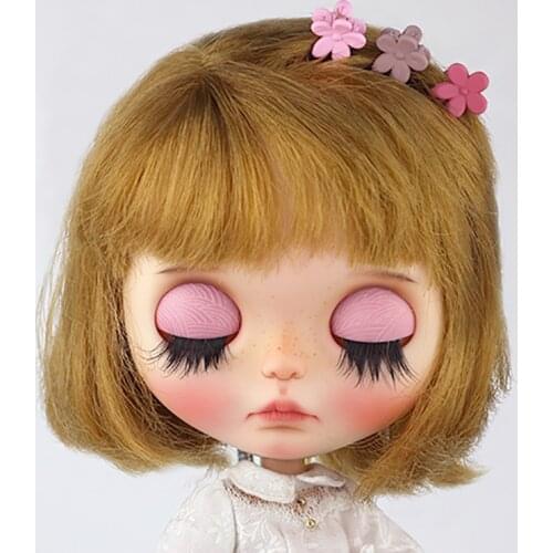 5pcs Colorful Assorted Cute Mini Dolls Hairpins Chip For blyth Barbi Pullip Doll Hair Accessories