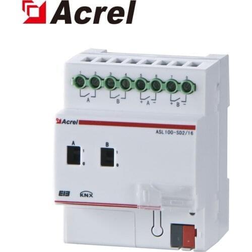 Acrel ASL100-SD2/16 KNX dimming of LED lights 0-10V dimming driver