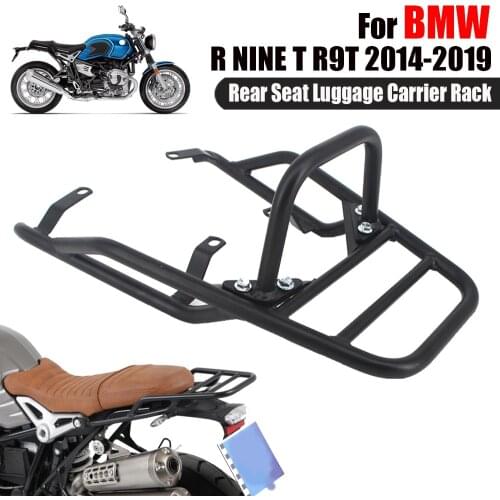 Luggage Rack For BMW R NINE T R NINET R9T R 9 T 9T Scrambler Racer Pure Motorcycle Rear Seat Carrier with Handle Grip 2014-2018