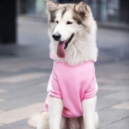 Big Dog Clothes Winter Large Breeds Puppy Hoodies Soft Fleece Warm Pet Clothing For Dog Clothes Coats Jackets Costumes Winter