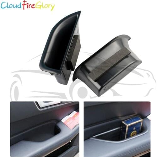 CloudFireGlory For Mercedes Benz W212 E Class 2010 2011 2012 2013 2014 Front Left+Right Door Armrest Storage Holder Box