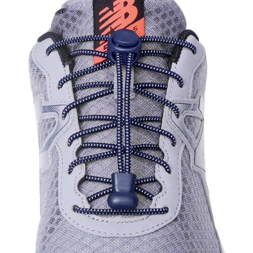 1Pair 23 Colors Sneaker Shoelaces Elastic No Tie Shoe Laces Stretching Lock Lazy Laces Quick Rubber Shoelace Shoestrings