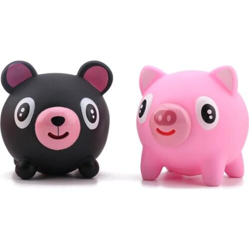 Creative Cute Animal Screaming Tongue Sticking Out Stress Reliever Toy Vocal Doll