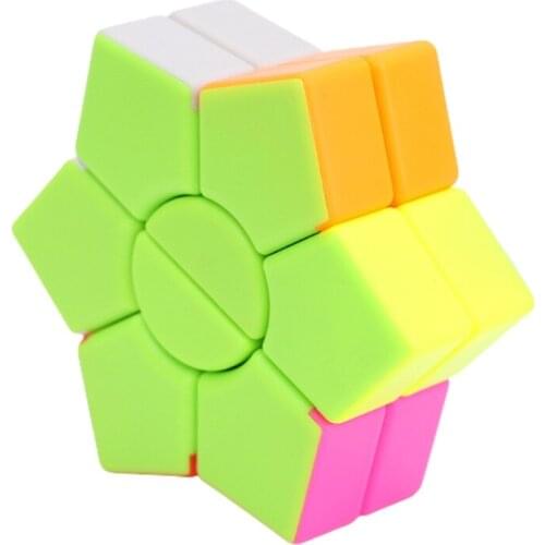 Star Shape Puzzle Cube Colorful Educational Toy for Children Adult Birthday Gift 69HE