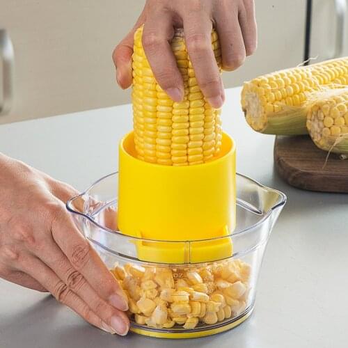Corn Shucker Tool Corn Holder Stripper Stainless Steel Peeling Machine Carrot Potato Grater Peeler Kitchen Tool Corn Stripper