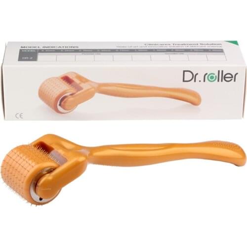 Derma Roller dr.roller 192 needles Micro Needle Mezoroller Wrinkle Acne Scalp Face Skin Care Hair Beard Growth Agulha Mento